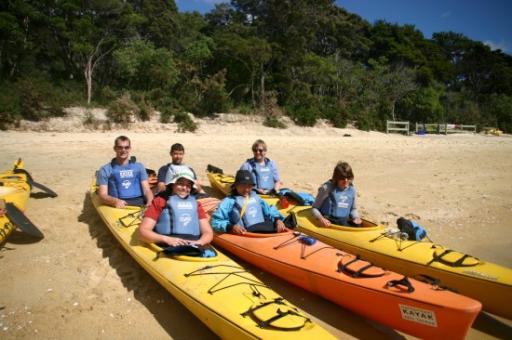 Ons kayak team
