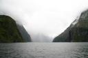 mist tussen de fjorden