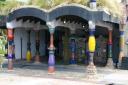 Toilet van de beroemde Hundertwasser
