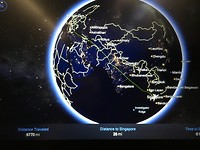 afstand Amsterdam Singapore