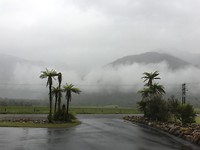 wolken, mist en regen