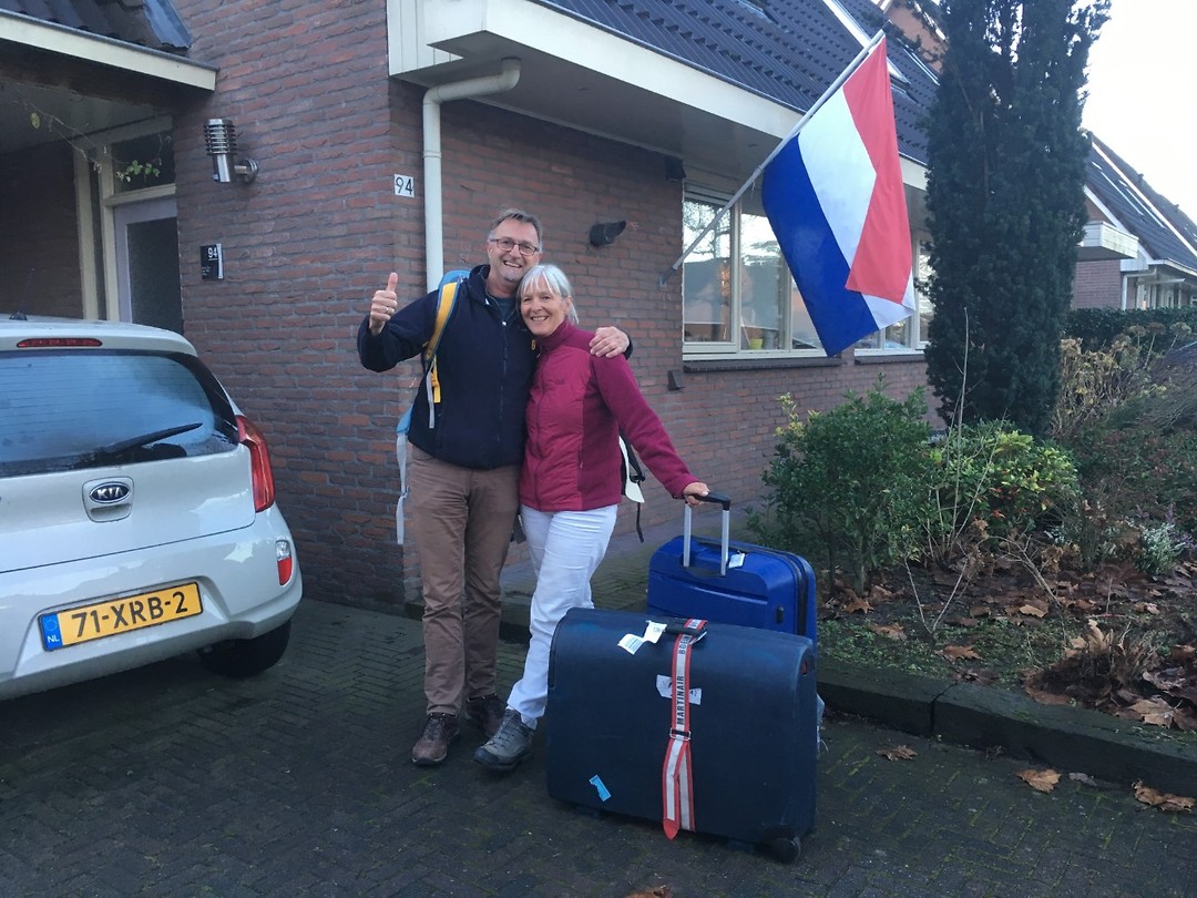 Weer thuis!