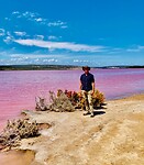 Pink lake