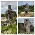 Sculpture park lanfgs Cave road