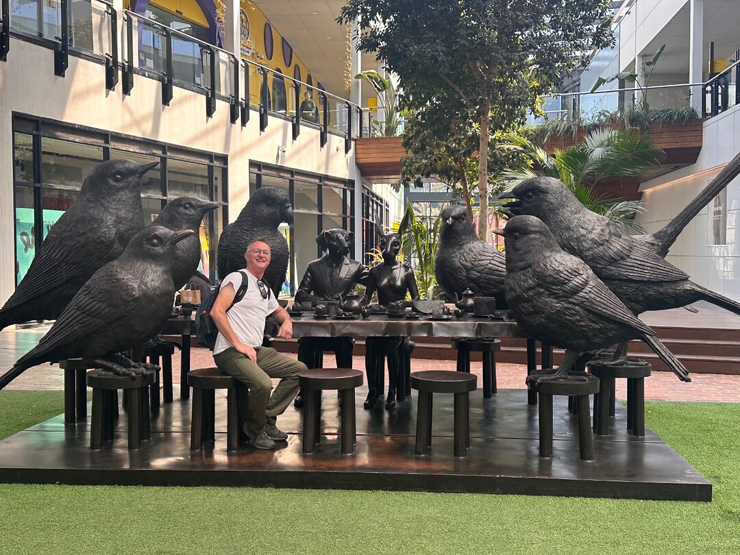 at the District