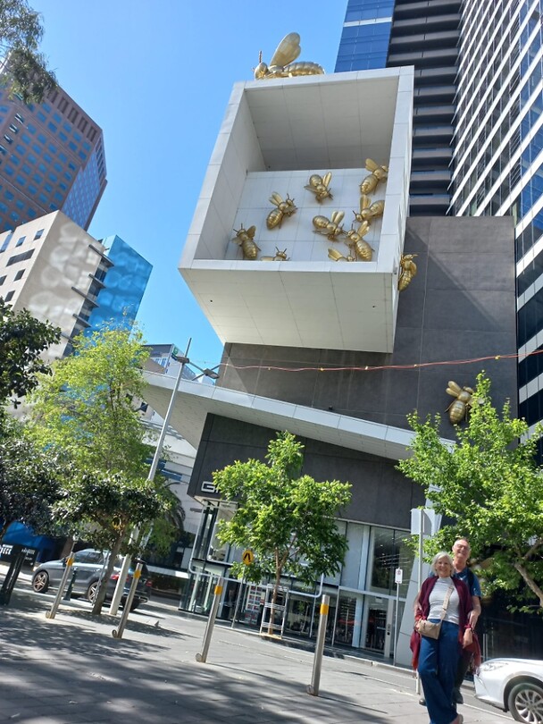 leuke aankleding van een skyscraper