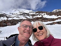 Samen in winter wonderland
