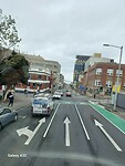 Vanuit de RedDecker, de hop on hop off bus door Hobart