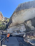 Op het pand van Bondi naar Coogee