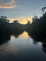 Zonsondergang bij de Margaret River