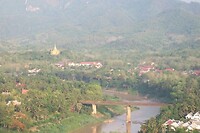 Uitzicht vanaf Phousi Mountain