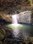 Natural Bridge Waterfall