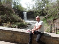 Dan bij de waterval