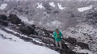 Monique in sneeuw
