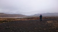 Dan in ruig landschap