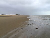 Strand tussen Bray-Dunes en De Panne