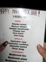 Happy Menu