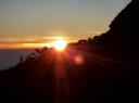 Zonsondergang op Kinabalu