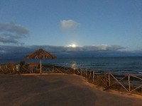 Zonsondergang ponta