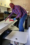 vinyl schilderen