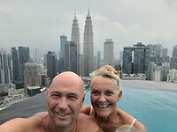 Rooftop Swimmingpool on our hotel