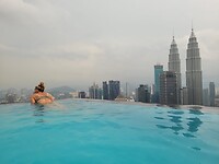 Rooftop Swimmingpool on our hotel