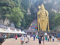Batu caves- Hindoe temple Kuala Lumpur