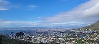 Kaapstad uitzicht vanaf de Tafelberg