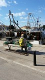 bij de haven van Novigrad