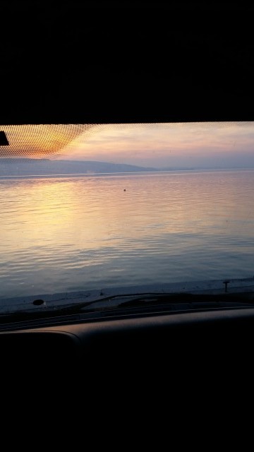 s' avonds vanuit de camper