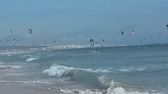 Paradijs voor kitesurfers. .....