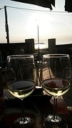 De zon in de zee zien zakken....