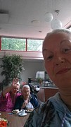 Gelijk naar Ma,die zo blij was ons te zien en wij haar...