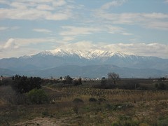 Franse Pyreneeen, de bergen met sneeuw erop....