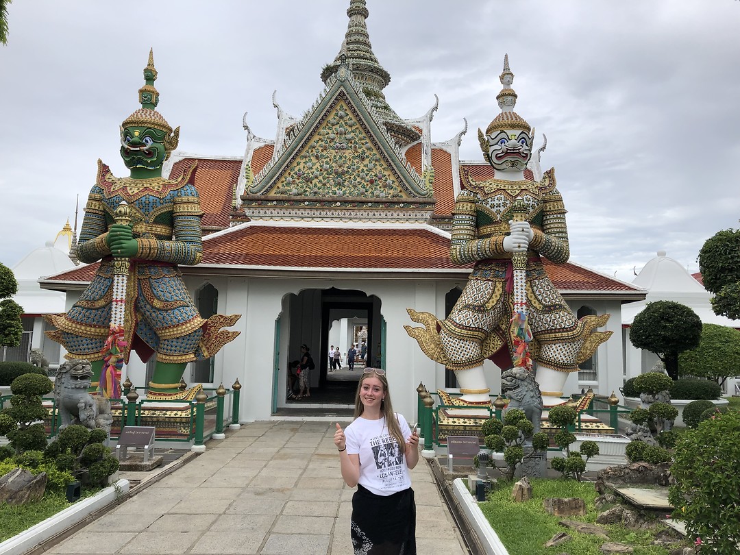 De wachters voor de tempel ... en Renske