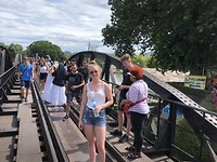 Veel toeristen