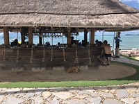 Leuk schommelbarretje bij Fishermans Village op Ko Samui