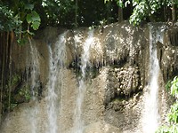 rock waterfall