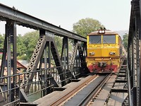Brug over de  Kwai rivier