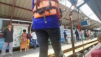 Met de boot in Bangkok
