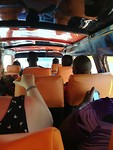 With 15 people in a matatu