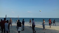 Youth meeting at the beach:)
