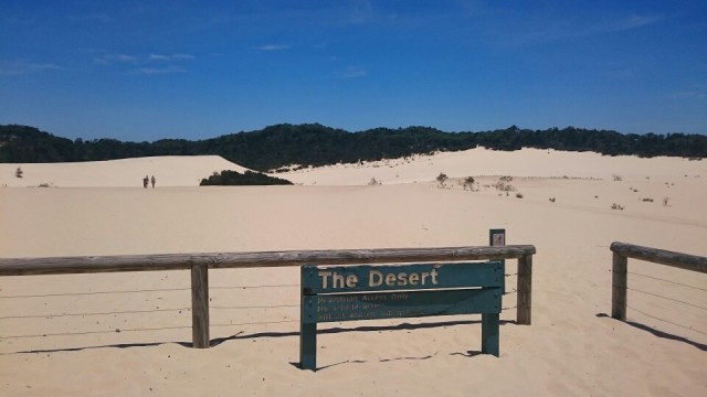 The desert