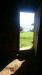 Eerste huisje van Stewart Island
