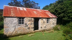 Eerste huisje van Stewart Island