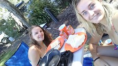 Lekker ontbijtje na de ochtend duik