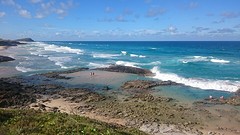 Champagne rock pools