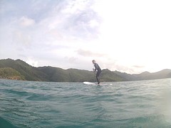 Paddle boarden