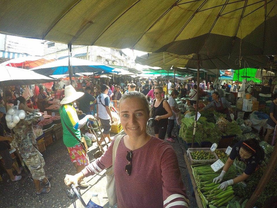 Op de markt
