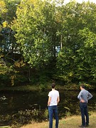 Genieten tijdens de wandeling